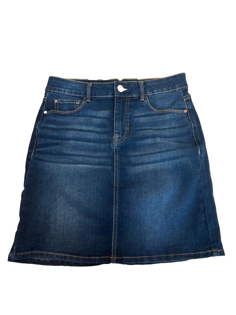 JORDACHE denim jean miniskirt Sz 6